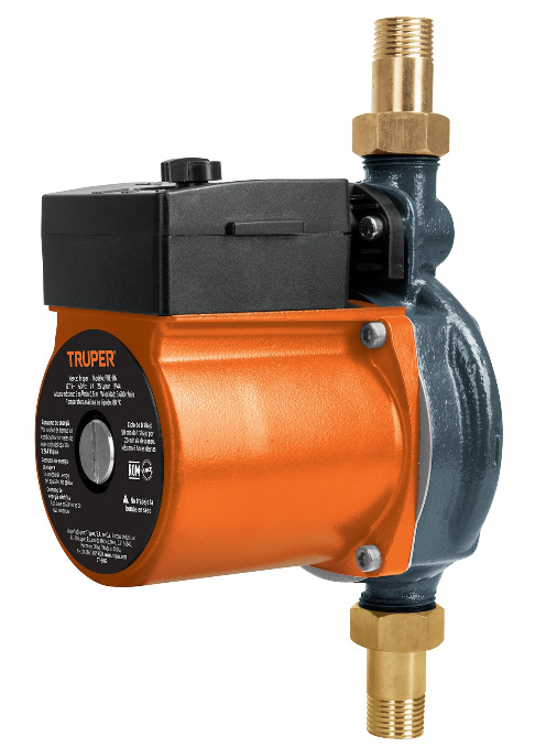Truper Bomba Presurizadora PRE-1/6, 1500L/h, 15PSI, 1/6HP, Naranja