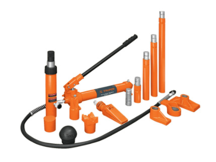Truper Porto Power Hidráulico PORPO-10, hasta 10 Toneladas, Naranja