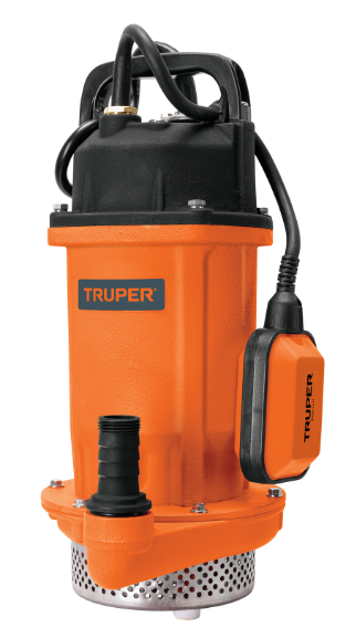 Truper Bomba de Agua Sumergible 100171, 8400L/h, 1HP