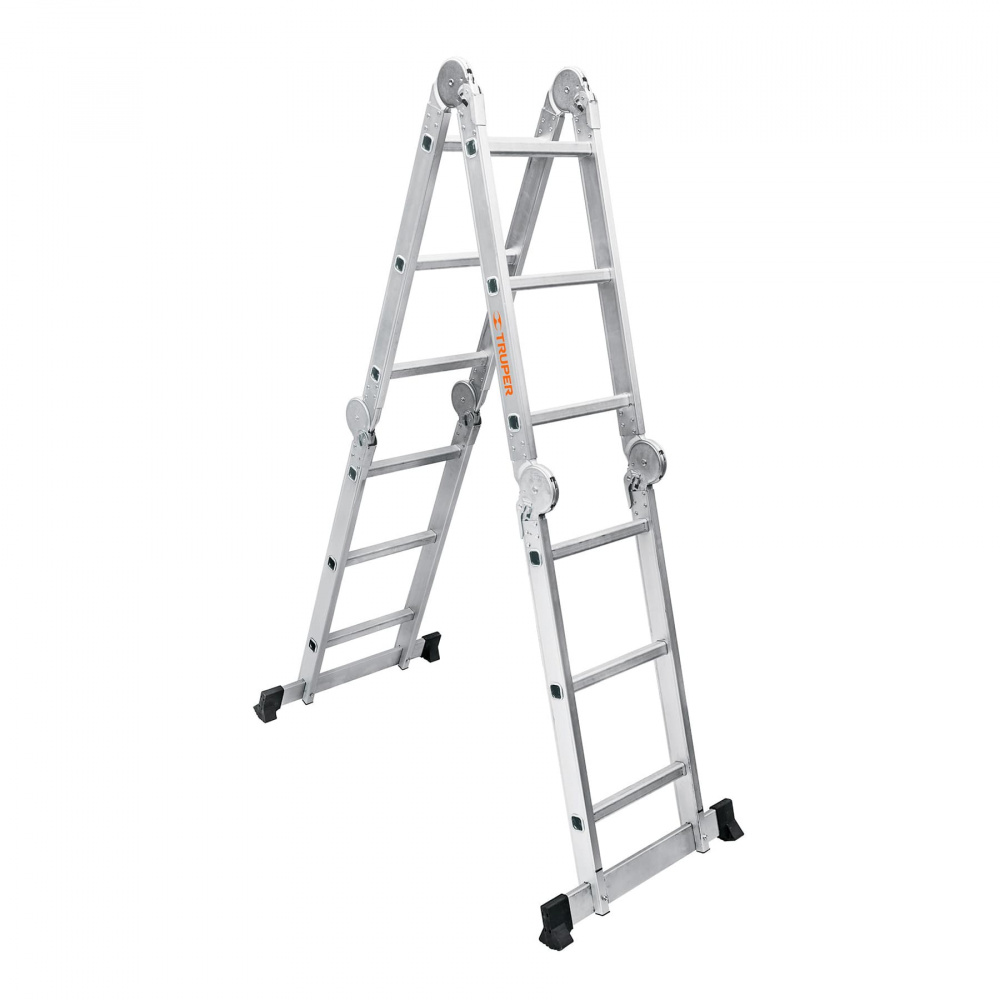 Escalera Extensible Truper ESMU-112, Aluminio, 4.6 Metros, 12 Peldaños, hasta 102Kg