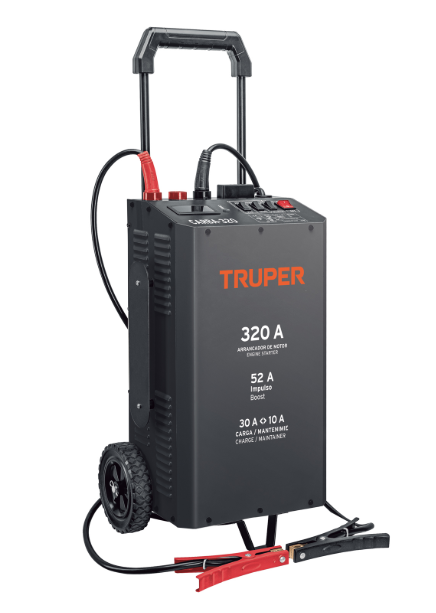 Truper Cargador de Baterías, 24V, 320A