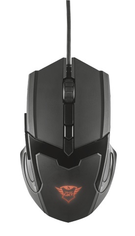 Mouse Gamer Trust Óptico GXT 101 GAV, Alámbrico, USB, 4800DPI, Negro