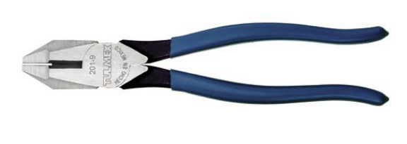 Tulmex Pinza de Electricista 201-9, 9", Negro/Azul