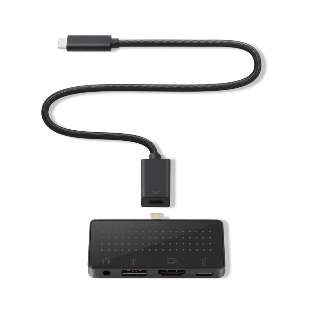 Twelve South Docking Station StayGo Mini, 1x USB-A, 1x HDMI, 1x 3.5mm, 1x USB-C, Negro