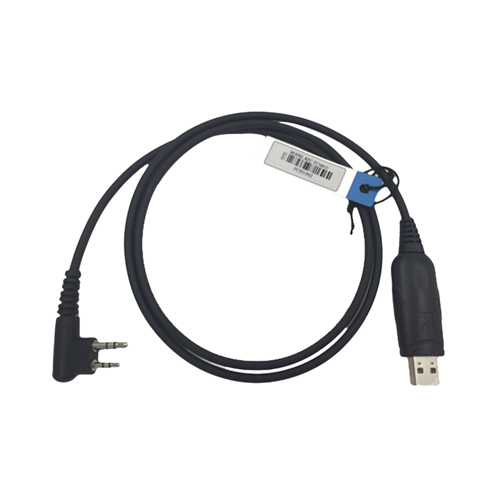 TXPRO Cable Programador para Radio, USB-A, 1 Metro, Negro, para TC500/ TC600/ TC700/ TC2110/ TC1600