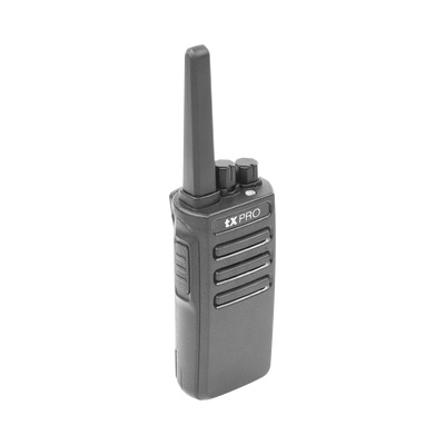 txPRO Radio Análogo Portátil de 2 Vías TX600, 16 Canales, Negro