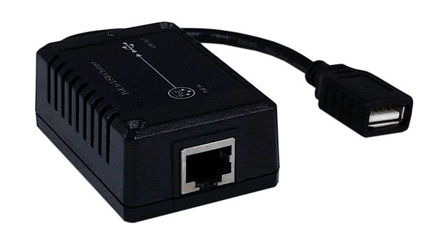 Tycon Systems Adaptador e Inyector de PoE POE-MSPLT-USB, 10/100 Mbit/s, 5V, 1x RJ-45