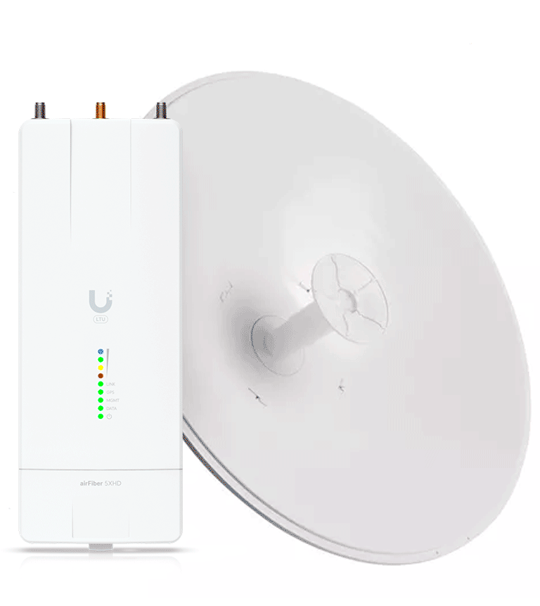 Ubiquiti Networks Radio de Backhaul AF-5XHD, 2 x RJ-45, 1.000Mbit/s, 5.15 - 5.25/5.74 - 5.85GHz