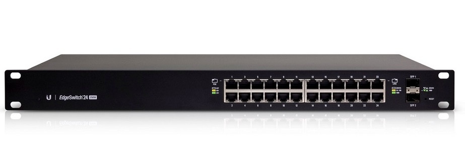 Switch Ubiquiti Networks Gigabit Ethernet EdgeSwitch, 24 Puertos 10/100/1000Mbps + 2 Puertos SFP, 52 Gbit/s, 8000 Entradas - Administrable