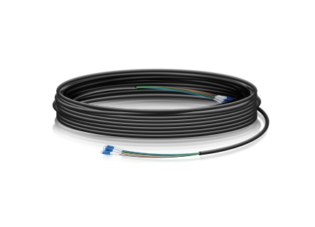 Ubiquiti Networls Cable Fibra Óptica FiberCable LC Macho - LC Macho, 91 Metros, Negro