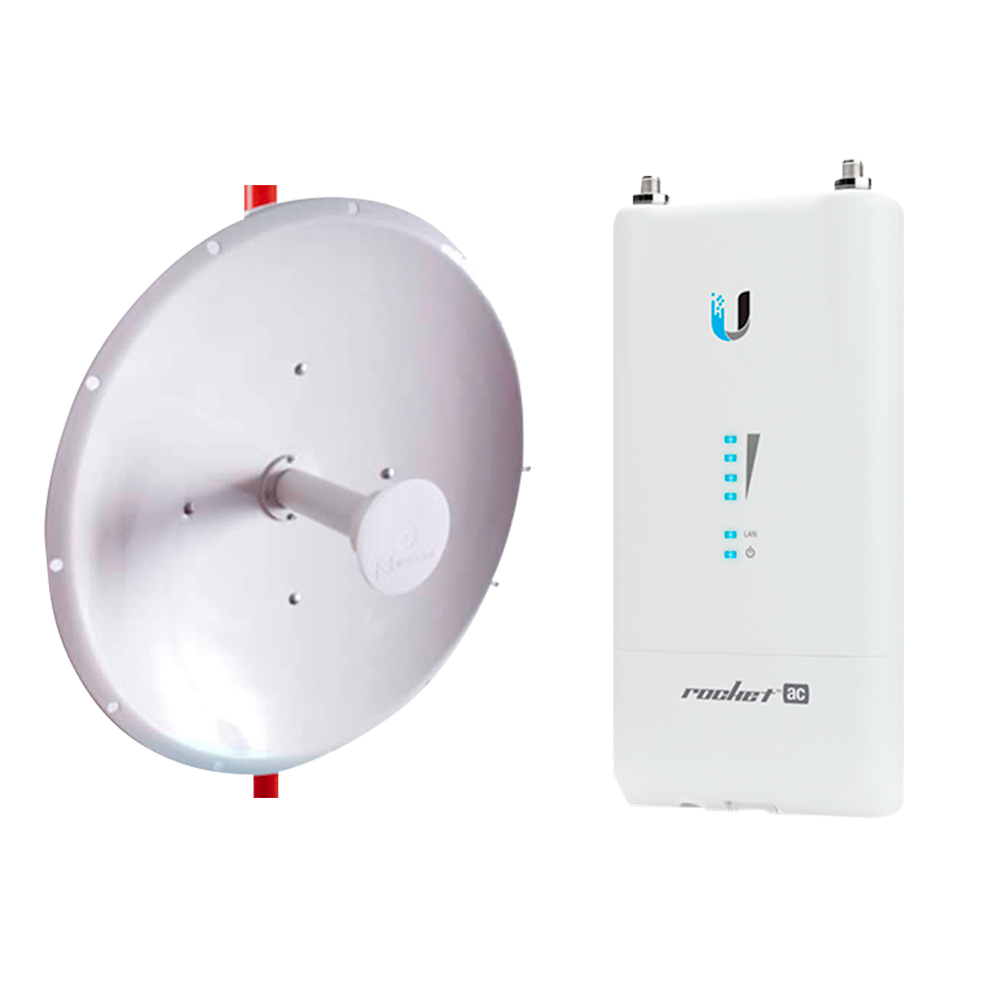 Access Point Ubiquiti Networks Rocket 5ac Lite, Inalámbrico, 450 Mbit/s ...