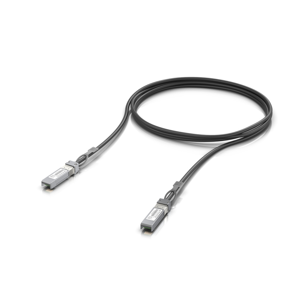 Ubiquiti Networks Cable SFP+ Macho - SFP+ Macho, 3 Metros, Negro