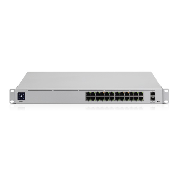 Switch Ubiquiti Networks Gigabit Ethernet USW-PRO-24, 24 Puertos 10/100/1000 + 2 Puertos SFP+, 88 Gbit/s, Administrable