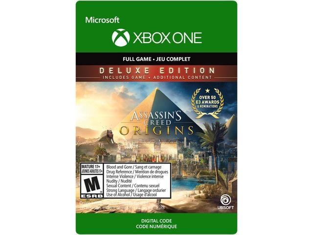 Assassin's Creed Origins: Edición Deluxe, Xbox One ― Producto Digital Descargable