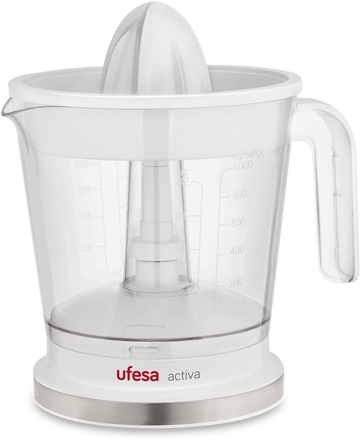 Ufesa Exprimidor de Cítricos EX7120-AC5315, 1 Litro, 40W, Blanco