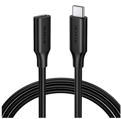 Ugreen Cable USB-C Macho - USB-C Hembra, 1 Metro