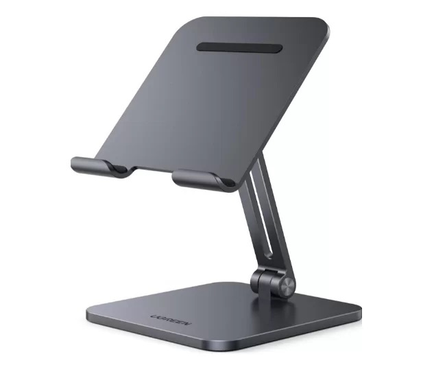 Ugreen Soporte de Escritorio para Tablet de 7.9'' - 12.9'', Ángulo Ajustable, Gris