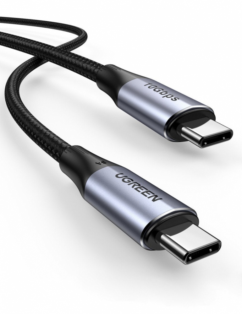 Ugreen Cable USB-C Macho - USB-C Macho, 1 Metro
