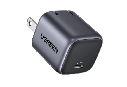 ﻿UGREEN Cargador de Pared Nexode, 20W, 1x USB-C, Negro