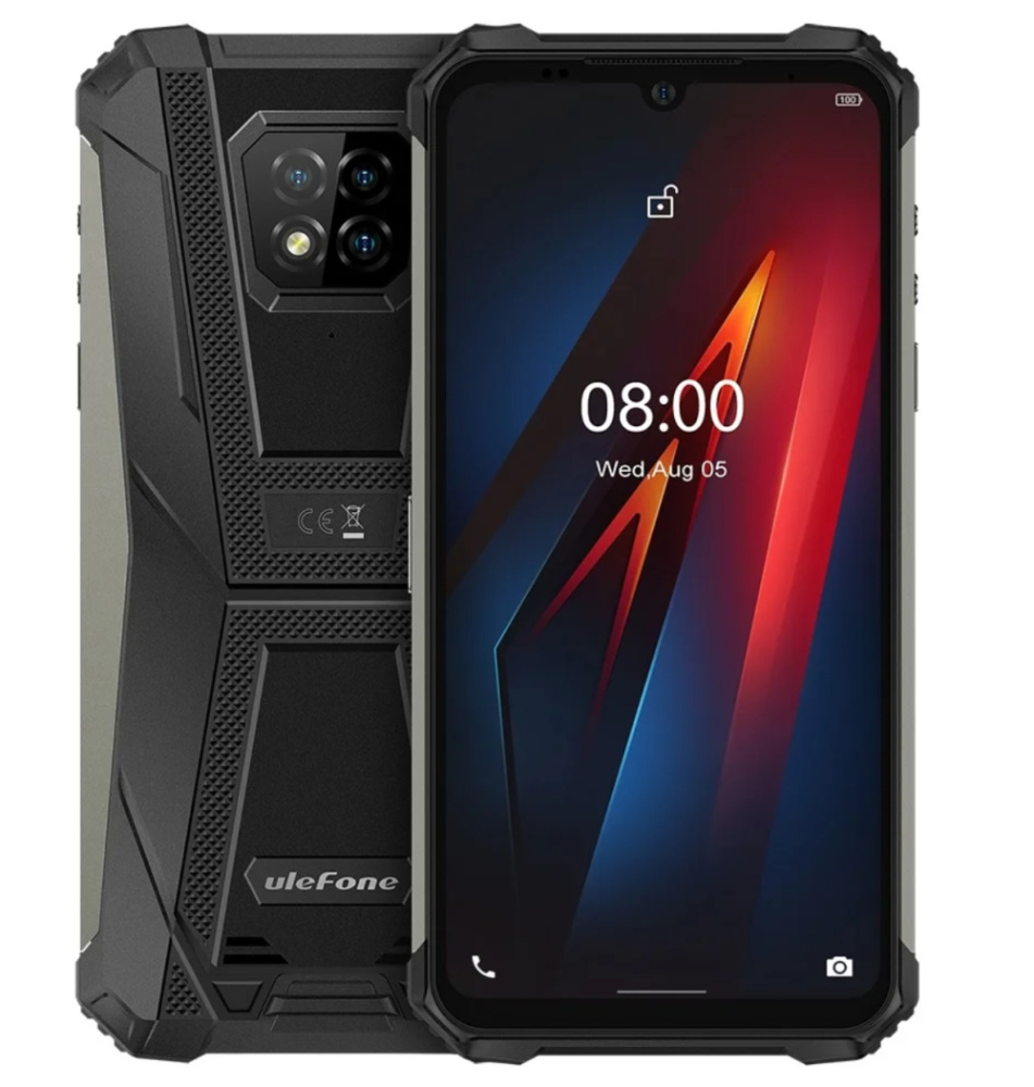 Ulefone Armor 8 6.1" Dual SIM, 64GB, 4GB RAM, Negro