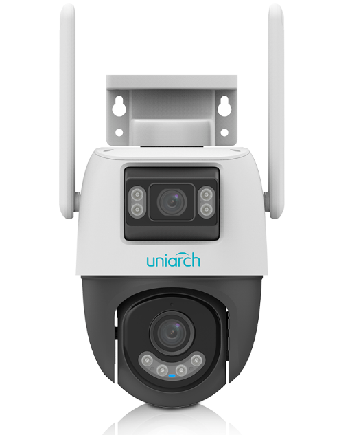 Uniarch Cámara de Seguridad IP Smart WiFi Bullet para Interiores/Exteriores UHO-P2S-M33F34, Inalámbrico, 2304 x 1296 Pixeles, Día/Noche