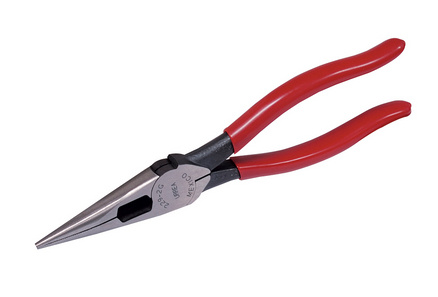 Urrea Pinza de Electricista 2292G, 8-9/32", Rojo