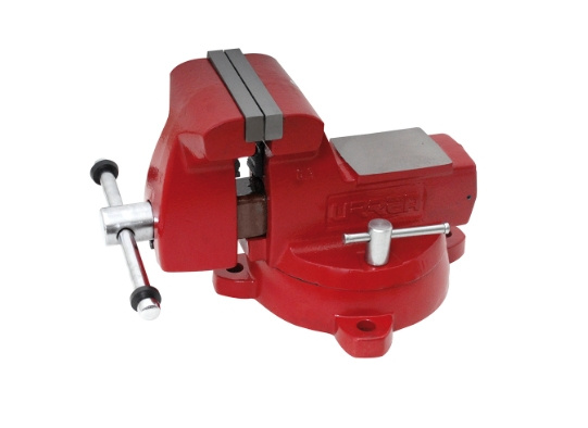 Urrea Tornillo de Banco 424HD, 4", Rojo