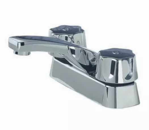 Urrea Mezcladora Lebaron, Cromo, para Lavabo de Baño