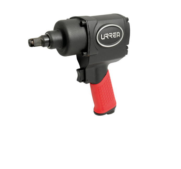 Urrea Llave Neumática de Impacto UP731A, 1/2", Negro/Rojo