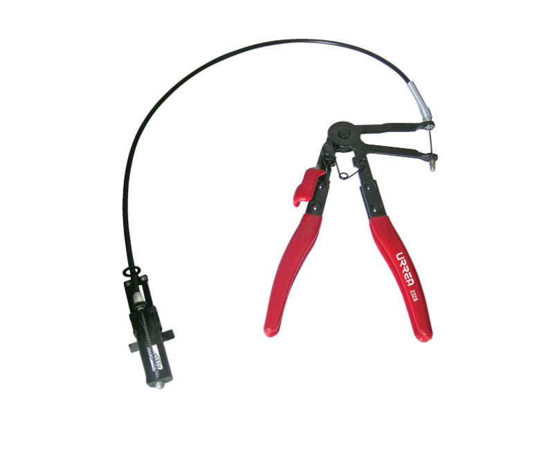 Urrea Pinza Flexible para Abrazadera, 6", Rojo