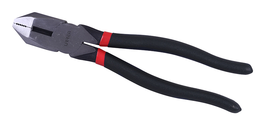 Urrea Pinza Profesional de Electricista 269GI, 9", Negro