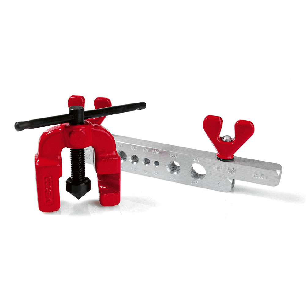 Urrea Avellandor con Prensa 351 3/16" - 5/8", Rojo