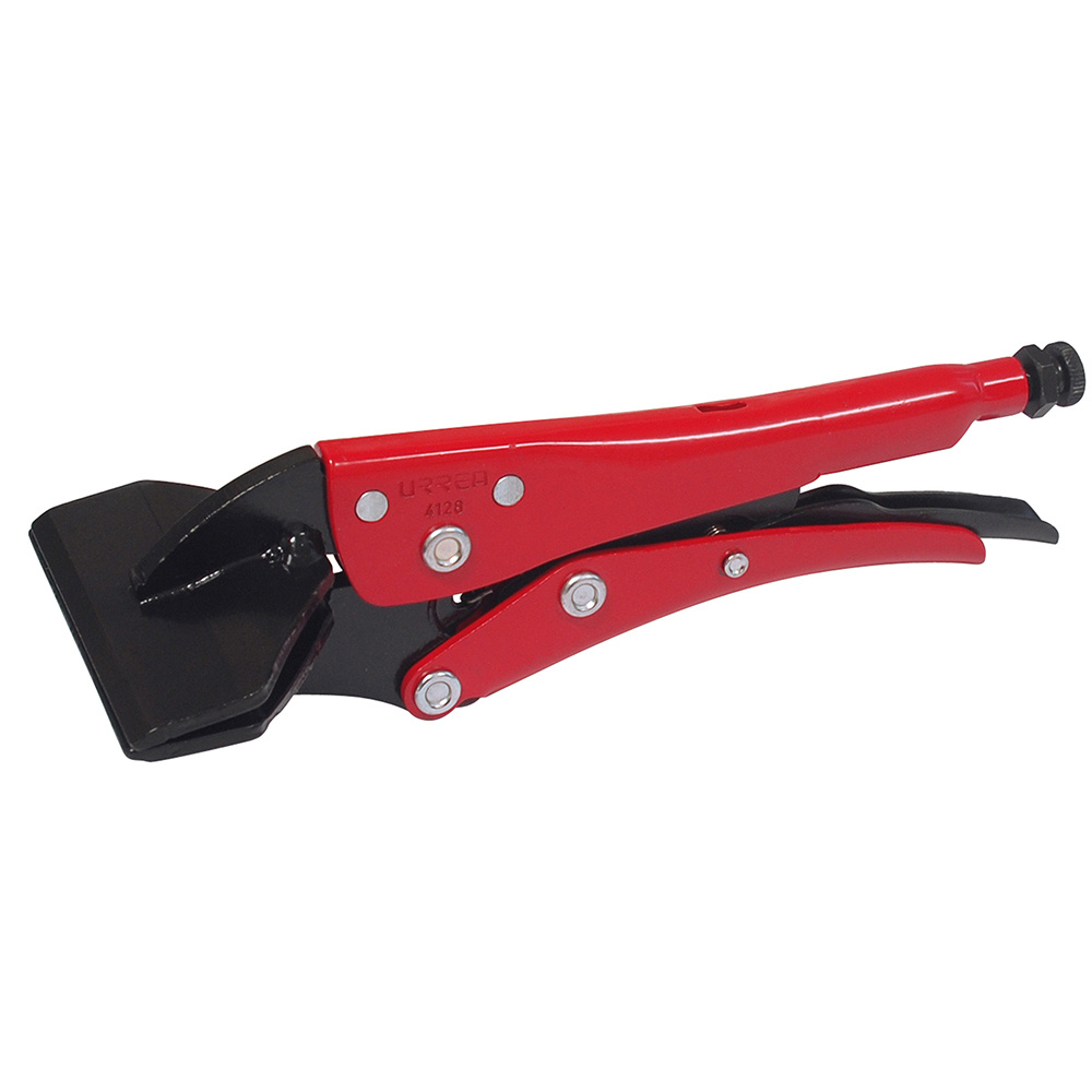Urrea Pinza de Presión para Hojalatero 4128, 8", Rojo/Negro