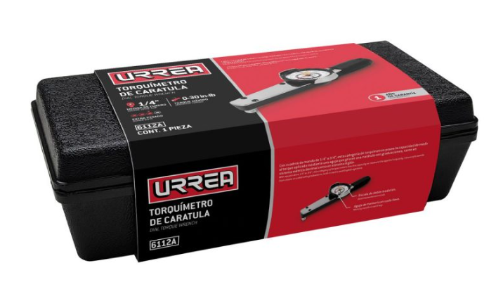 Urrea Torquímetro 6177B, 11", Acero