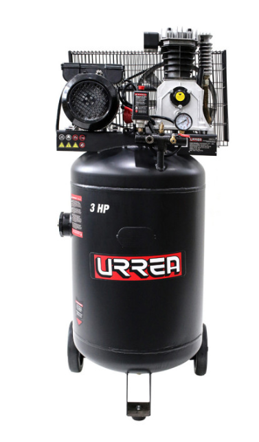 Urrea Compresor de Aire Vertical COMP8115, 115L, 90psi, 3HP, 127V