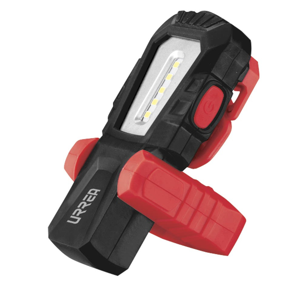 Urrea Linterna LED de Mano Recargable LTU10R, 110 Lúmenes,