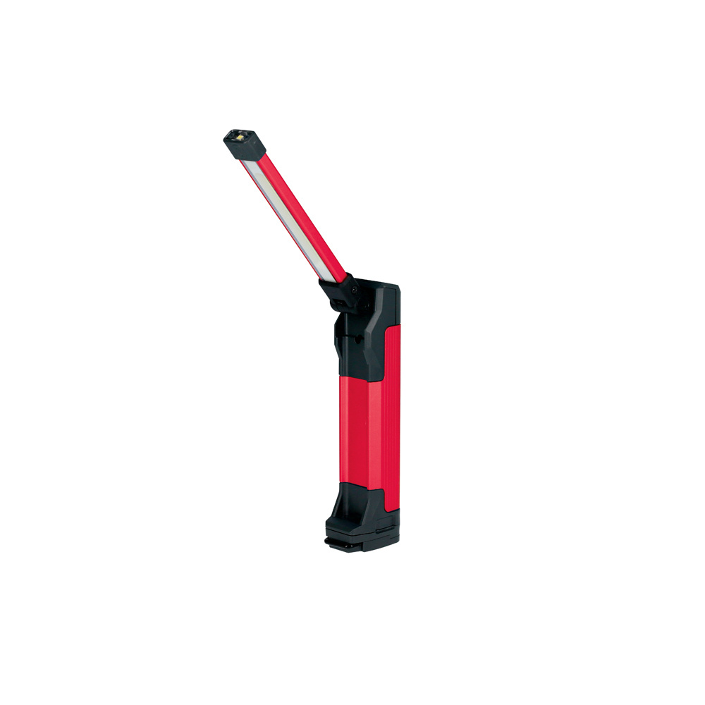 Urrea Linterna LED de Bolsillo LTU40S, 400 Lúmenes, Negro/Rojo