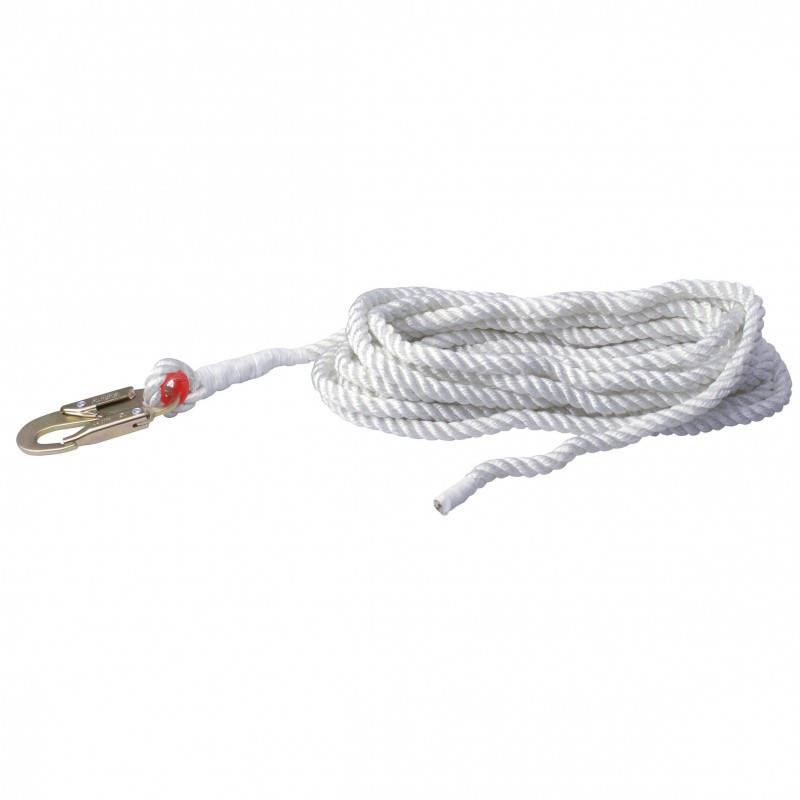 Urrea Cuerda de Posicionamiento USLP1, 15.8mm, 10 Metros, Blanco