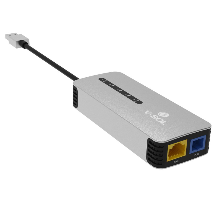 V-SOL Unidad de Red Óptica V2802U, 1 x GPON, 4 X RJ-45, SC/APC