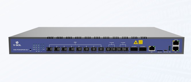 V-SOL Unidad de Red Óptica V3600G1-C, 8 x GPON, 1 X RJ-45, SC/UPC