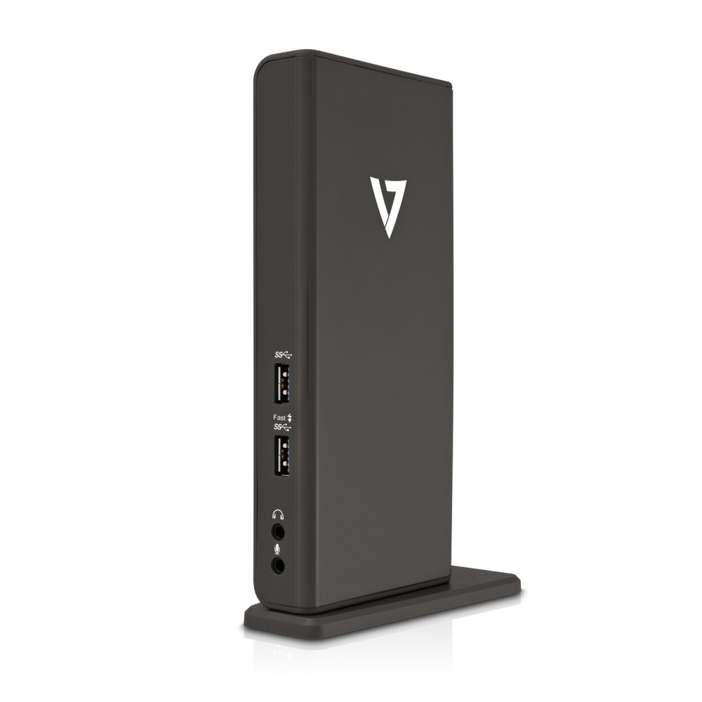 V7 Docking Station UDDS-1N, 4x USB 2.0, 2x USB 3.0, 1x HDMI, 1x RJ-45