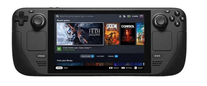Valve Steam Deck, 64GB, Wi-Fi, Bluetooth, Negro
