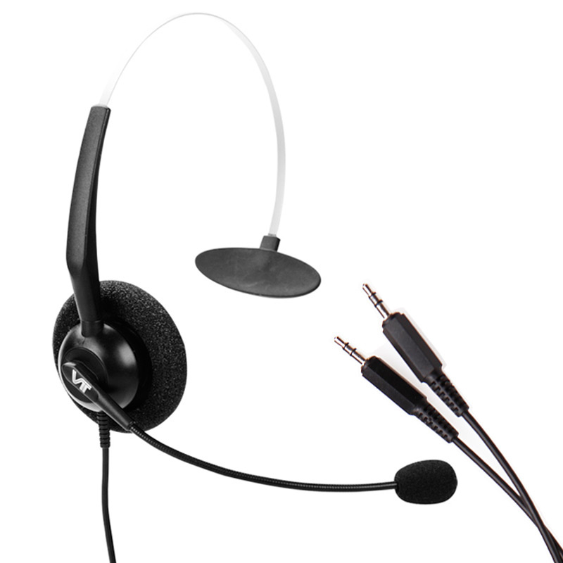 VBeT Audífonos VT1000-OMNI-3.5, Alámbrico, 3.5mm, Negro