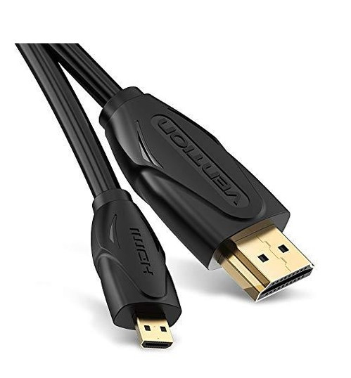 Vention Cable VT-VAA-D03-B100 Micro-HDMI 2.0 Macho - HDMI Macho, 5 Gbit/s, 1 Metro
