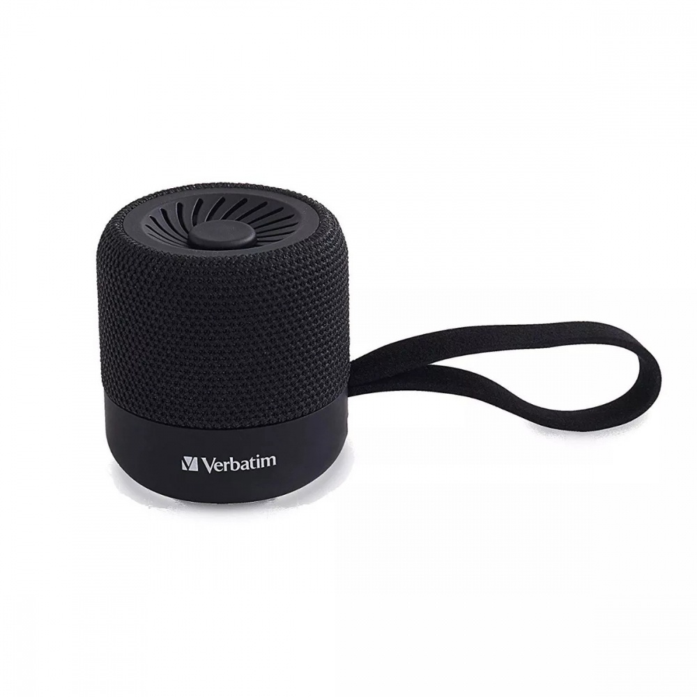 Verbatim Bocina Portátil Mini, Bluetooth, Inalámbrico, 3W RMS, USB, Negro