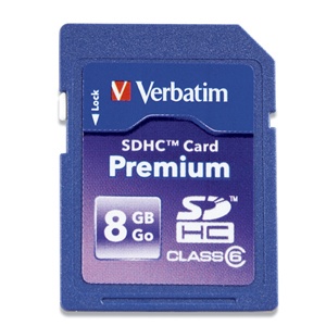 Memoria Flash Verbatim 96318, 8B SDHC UHS-I Clase 10