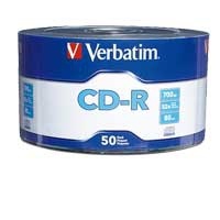 Verbatim Torre de Discos Virgenes para CD, CD-R, 50 Discos (97488)