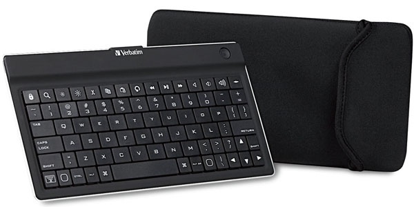 Teclado Verbatim Bluetooth Ultra Delgado 97753, Negro (Español)
