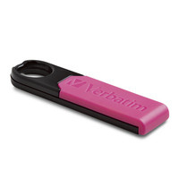 Memoria USB Verbatim Store 'n' Go, 8GB, USB 2.0, Negro/Rosa, Resistente al Agua