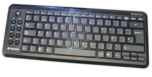 Teclado Verbatim 98110, Inalámbrico, Negro (Español)